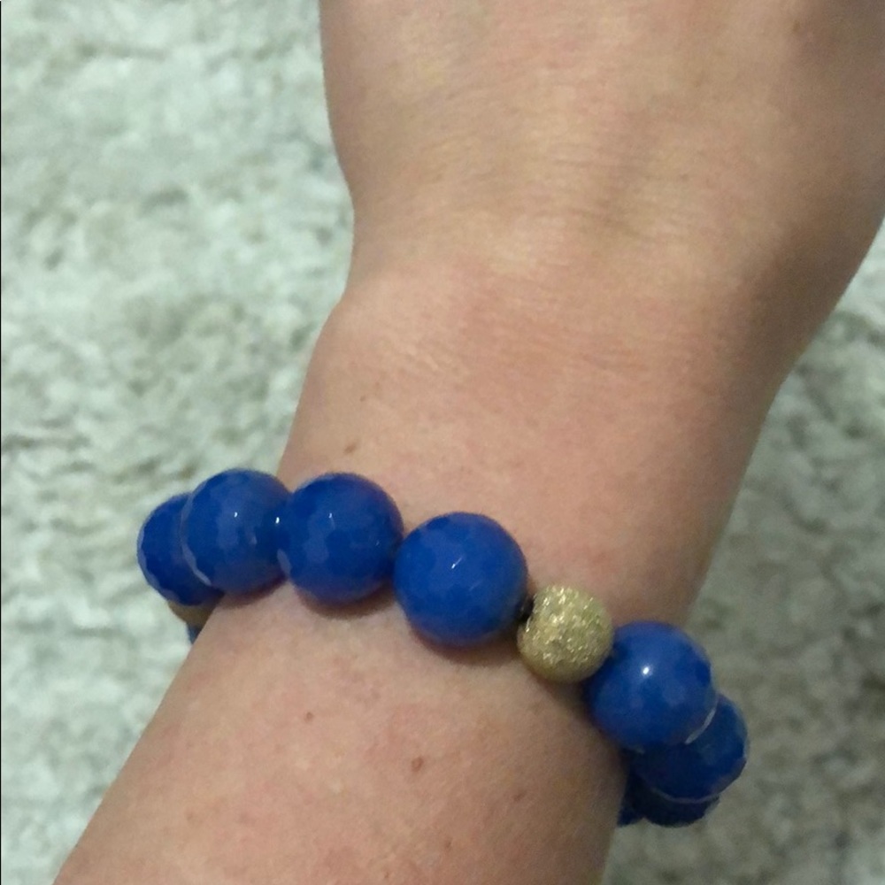 Blue Chalcedony bracelet